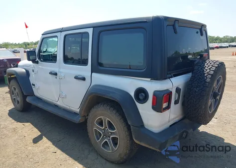 2023 Jeep Wrangler 4-Door Sport S 4X4 z USA, uszkodzony, nr VIN 1C4HJXDN3PW596307